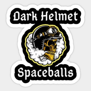 Dark helmet spaceballs Sticker